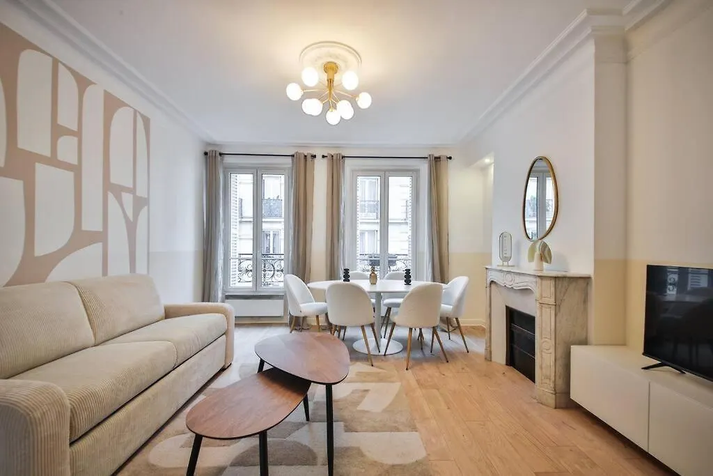 Apartman 3d#appart 6pers#2 Chambres#commerce#paris 15#ac *
